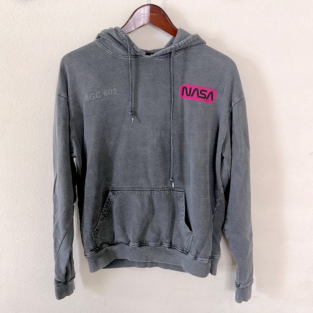 Hyper Space NASA Hoodie Unisex School Sz Medium Casual
